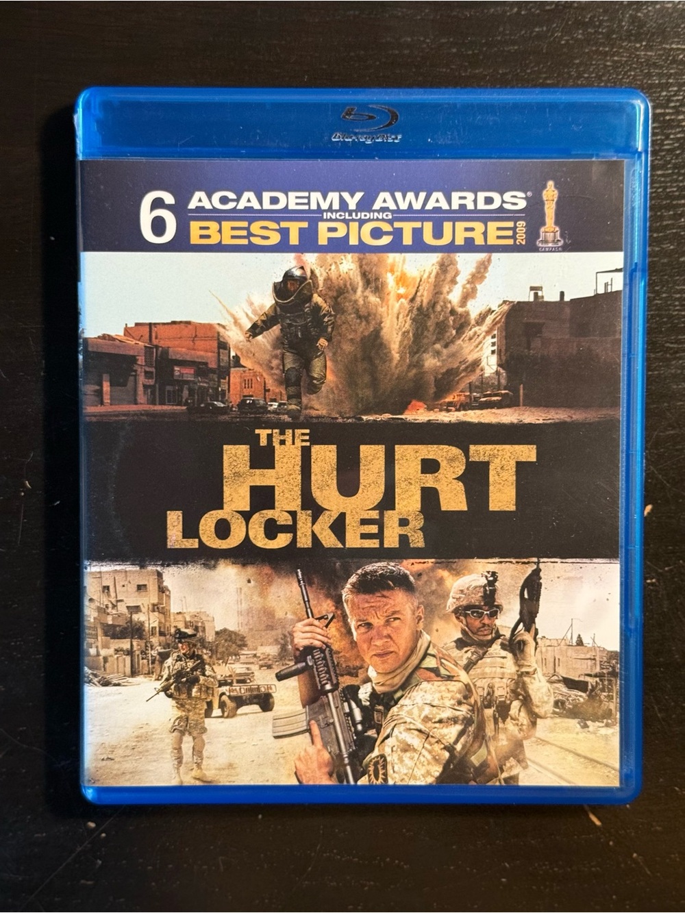 THE HURT LOCKER (2009) | Award Winner | Blu Ray Disc | LIKE NEW